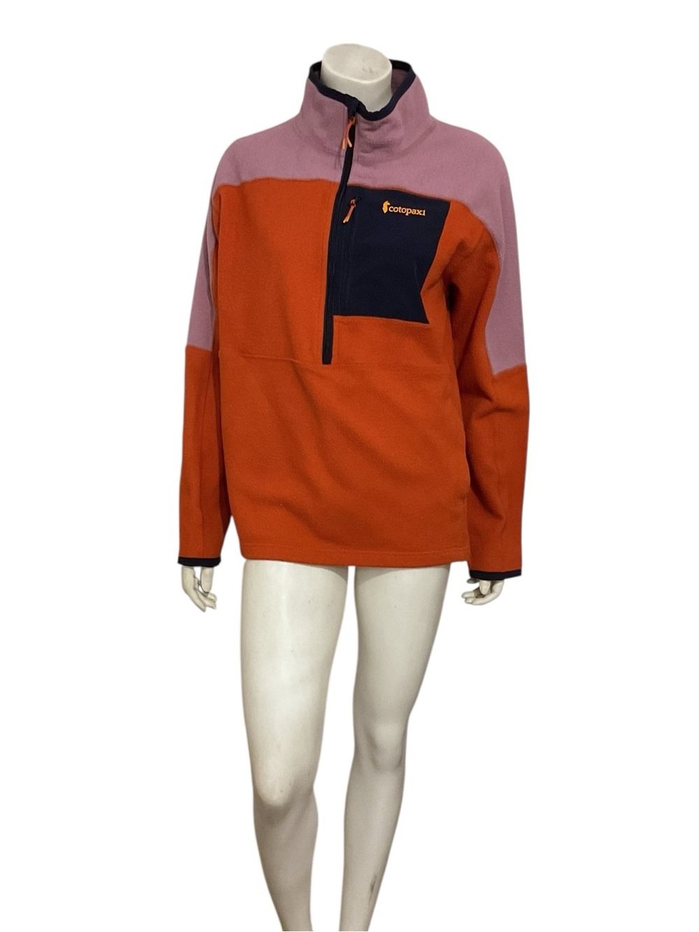 Cotopaxi Women's Abrazo Two-Tone Orange & Mauve Fleece